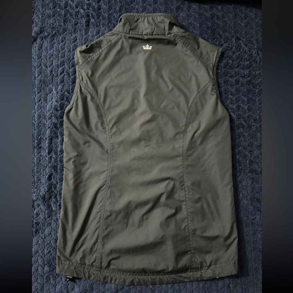 Peter‎ Millar Mens E4 Wind Reversible Full Zip Vest Black White Size Xsmall - Picture 13 of 13